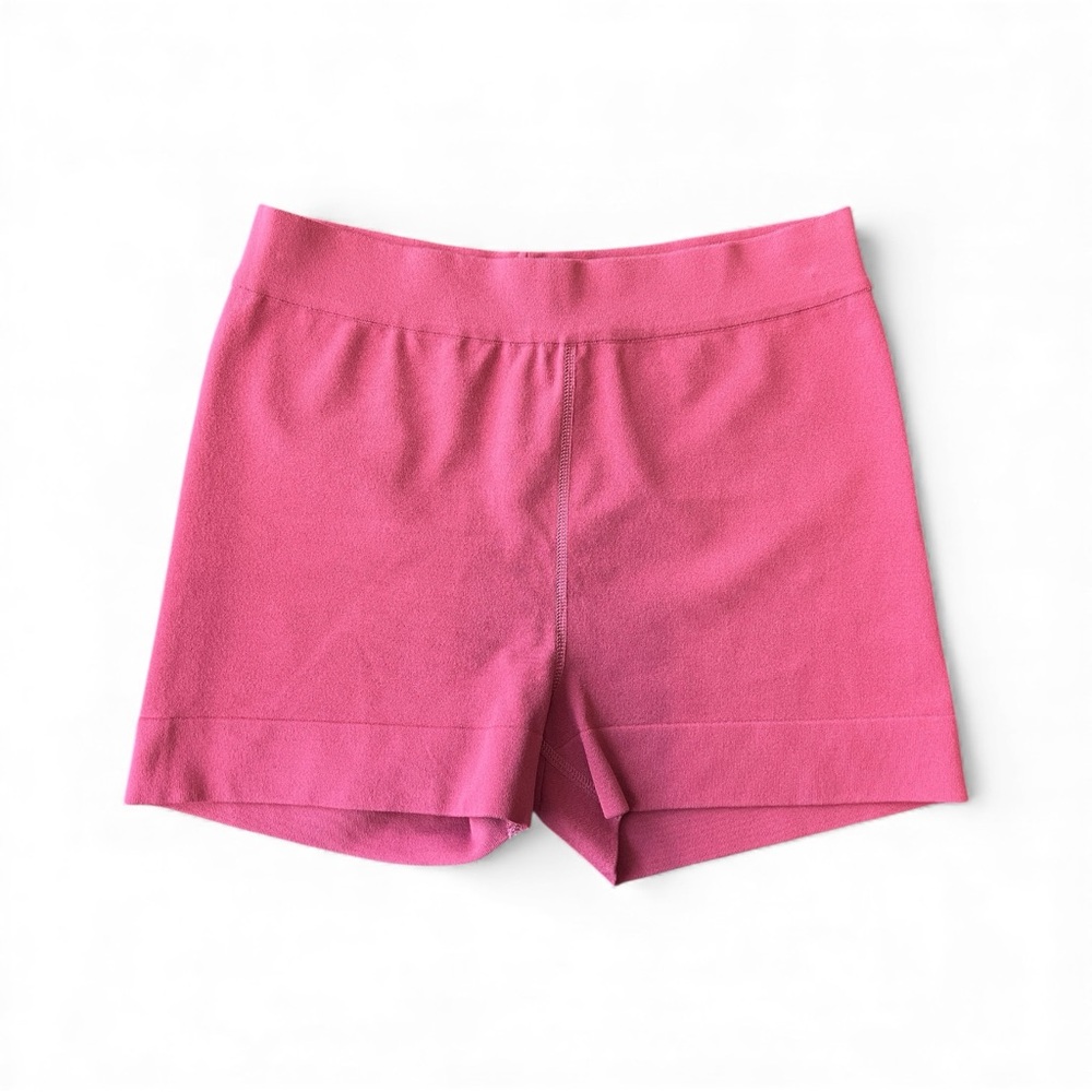 ALAÏA Paris Mauve Pink Mini Shorts